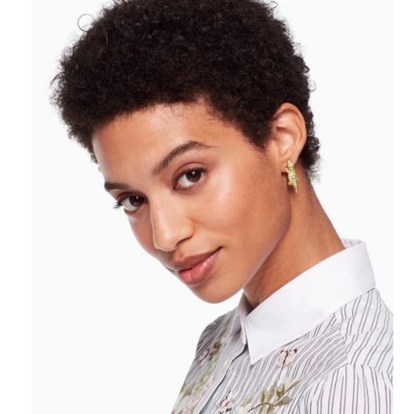 KATE SPADE • Swamped Alligator Earrings - Picture 2 of 6
